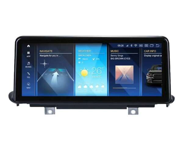 10.25″ BMW X5 F15/X6 F16 (2018-) EVO QUALCOMM 450/662 ANDROID MULTIMEDIA